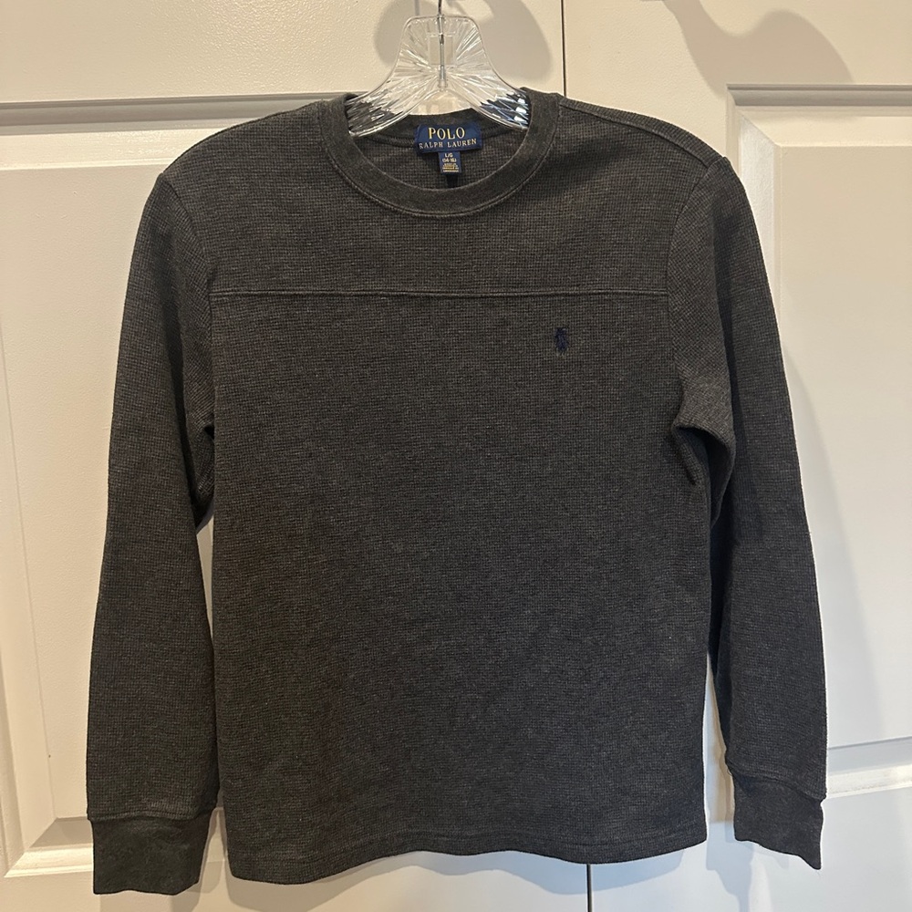 Polo Ralph Lauren Gray Long Sleeve Shirt